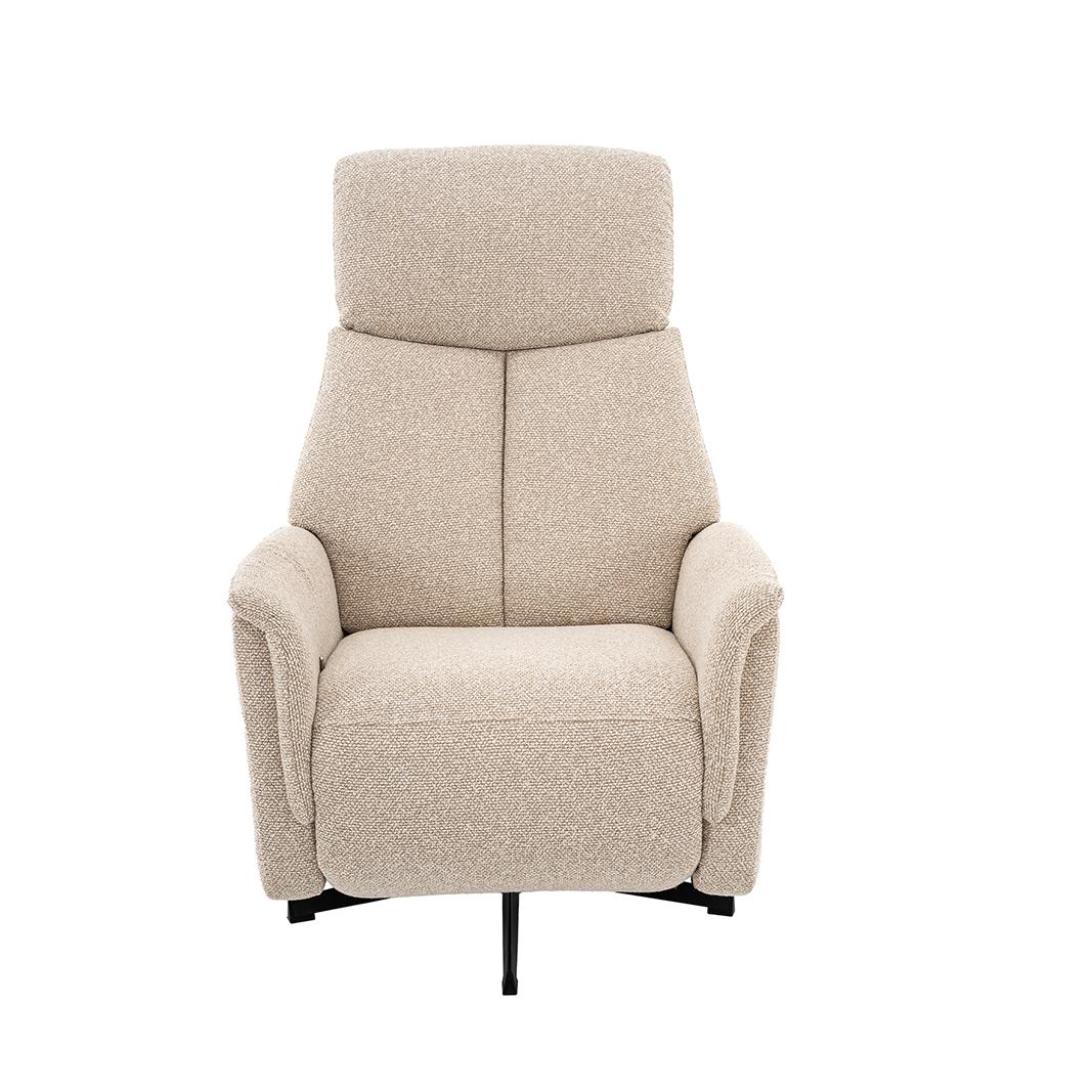  Fauteuil Helsinki - Naturel - Royal Boucle - Manueel Verstelbaar afbeelding 4