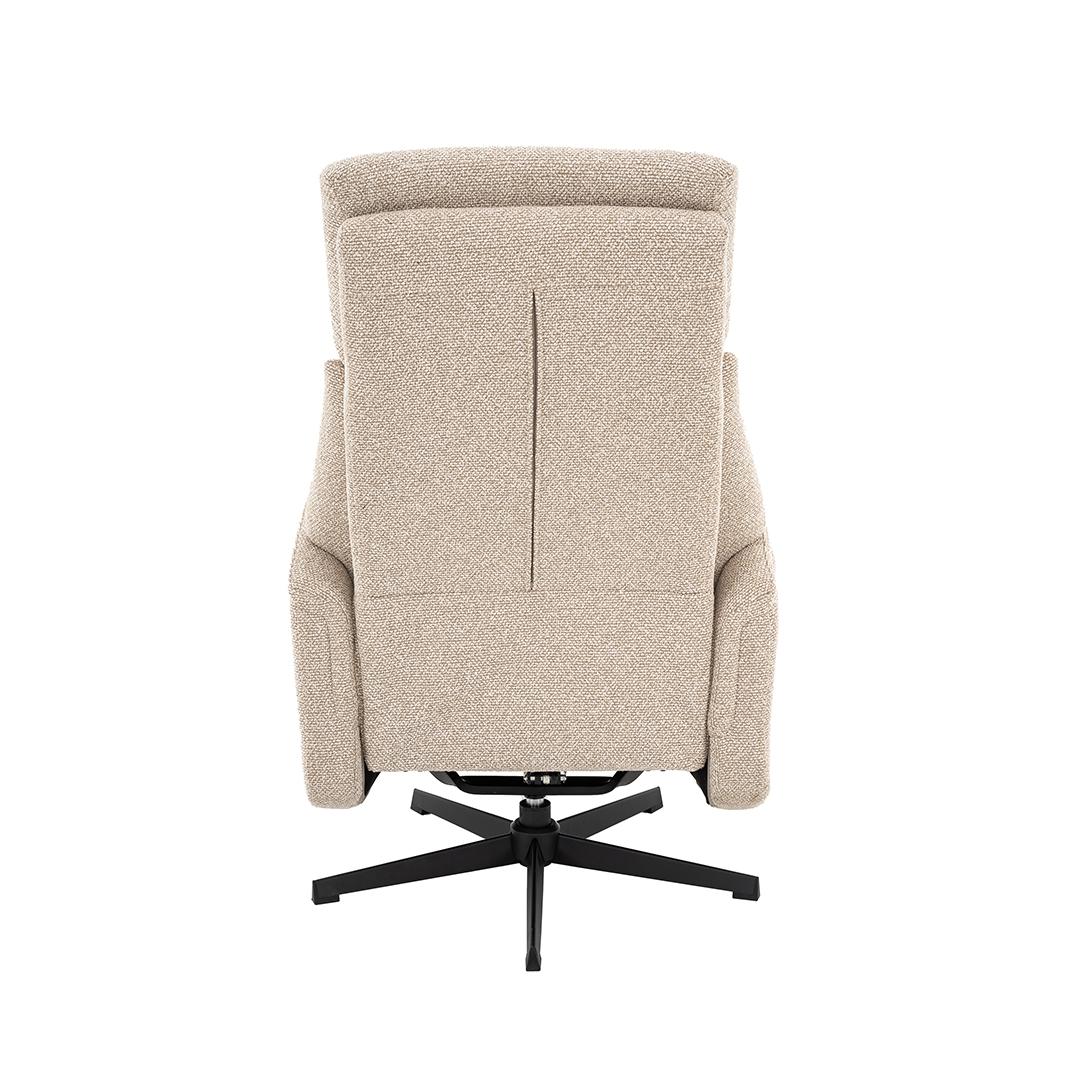  Fauteuil Helsinki - Naturel - Royal Boucle - Manueel Verstelbaar afbeelding 6