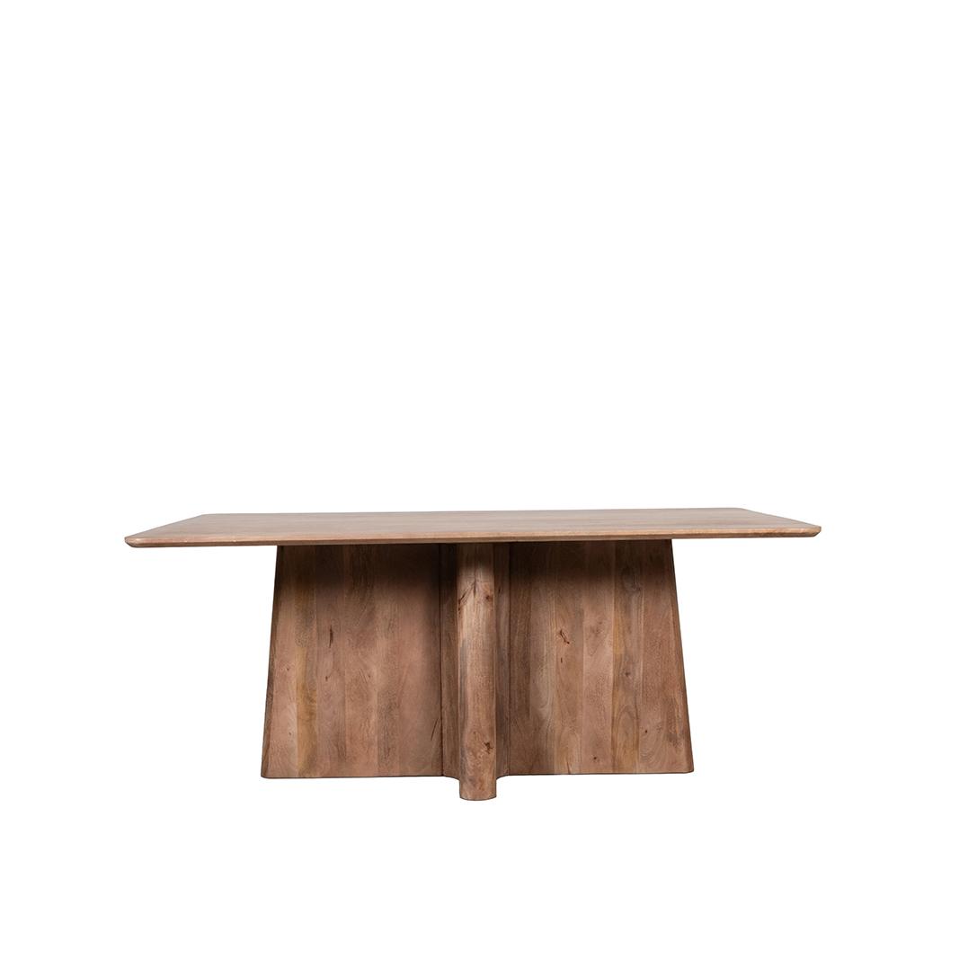  Eetkamertafel Scott - Nature Smooth - Mangohout - 200 cm afbeelding 2