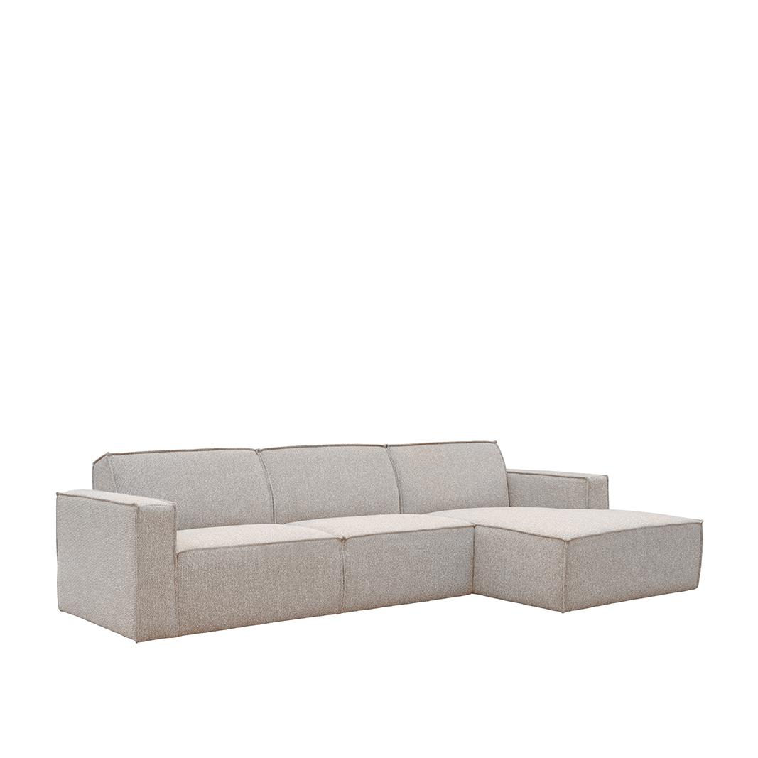  Hoekbank Kay - Naturel - Royal Boucle - Rechts Voorstaand afbeelding 2