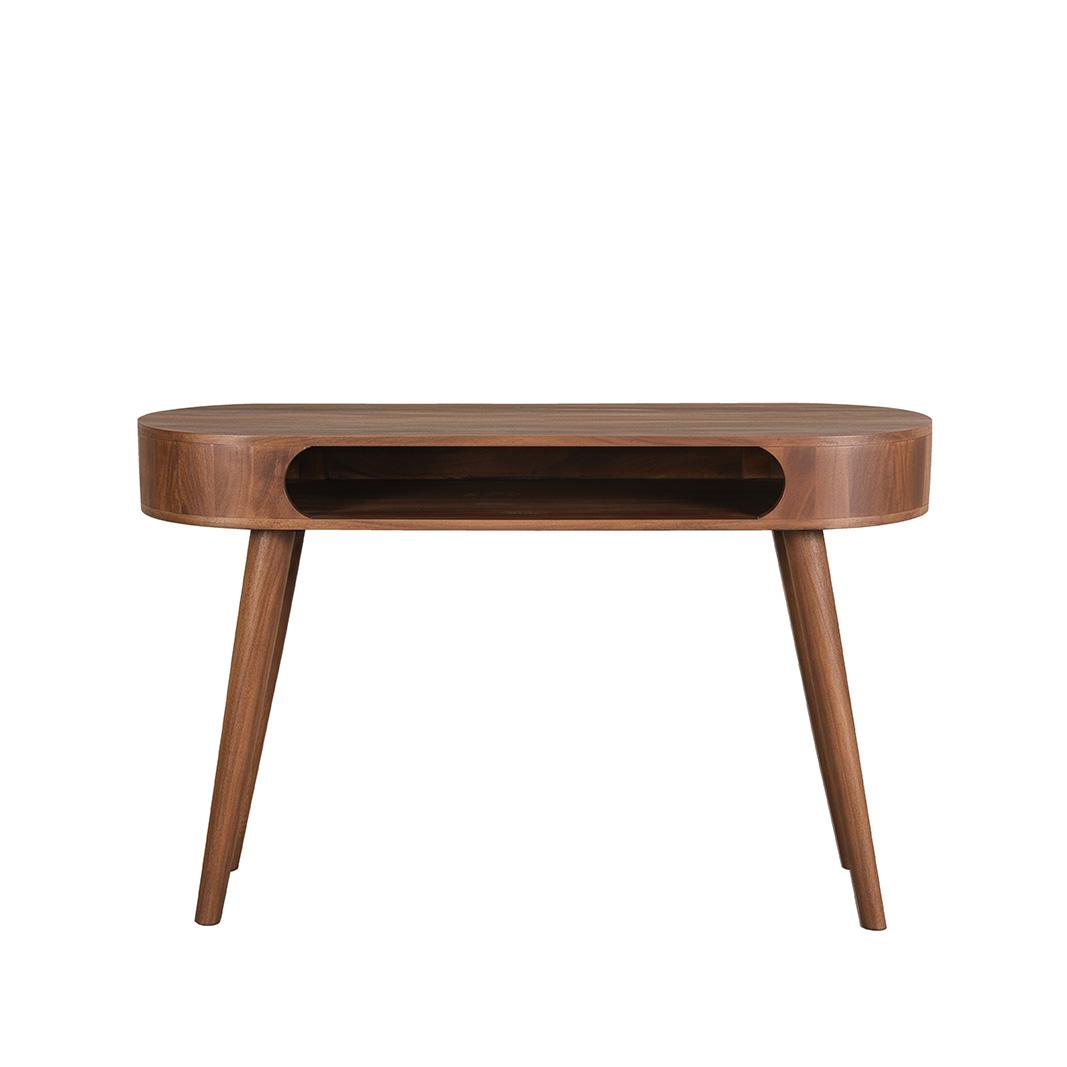  Sierkussen Bella - Nature Smooth - Mangohout - 120 cm afbeelding 2