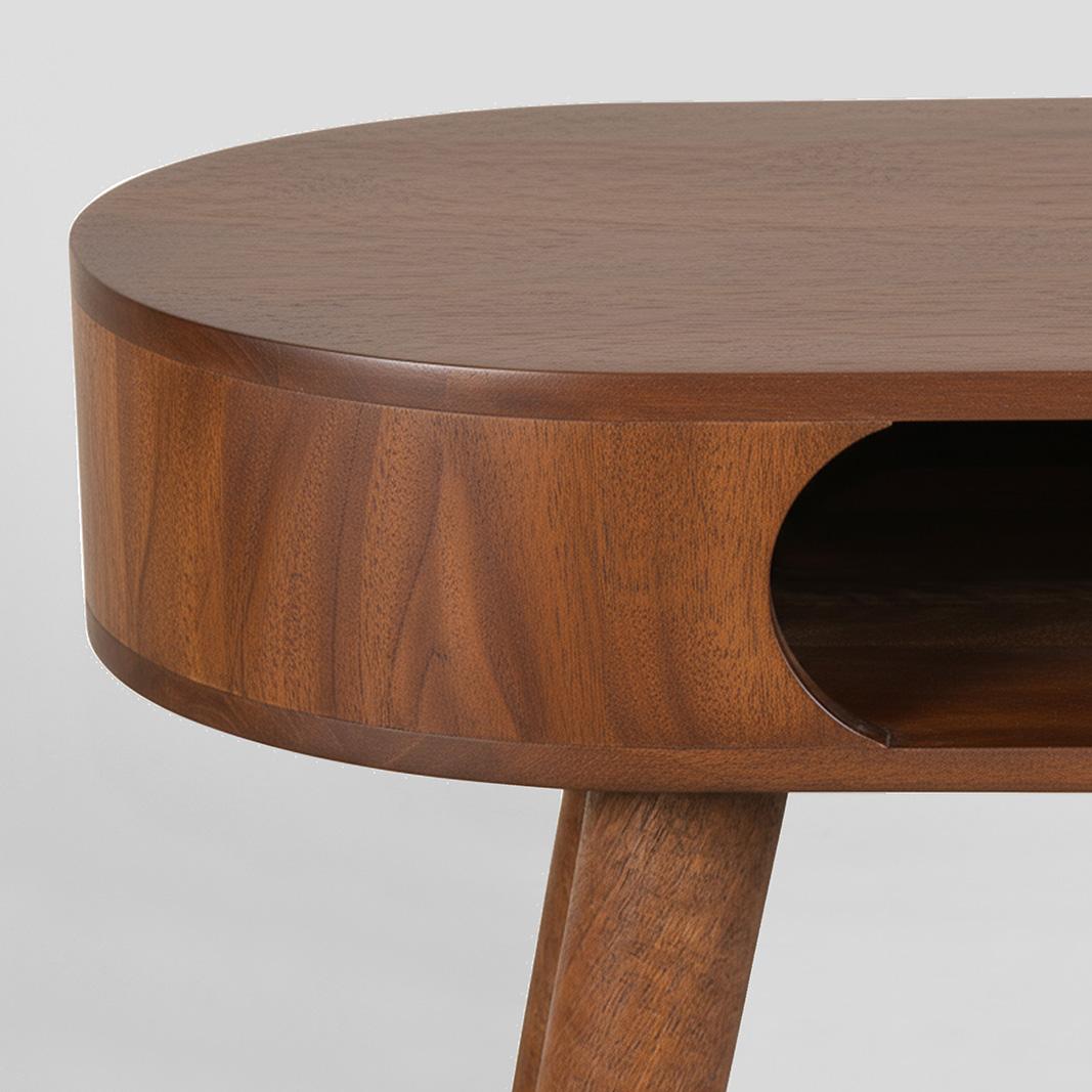  Sierkussen Bella - Nature Smooth - Mangohout - 120 cm afbeelding 4