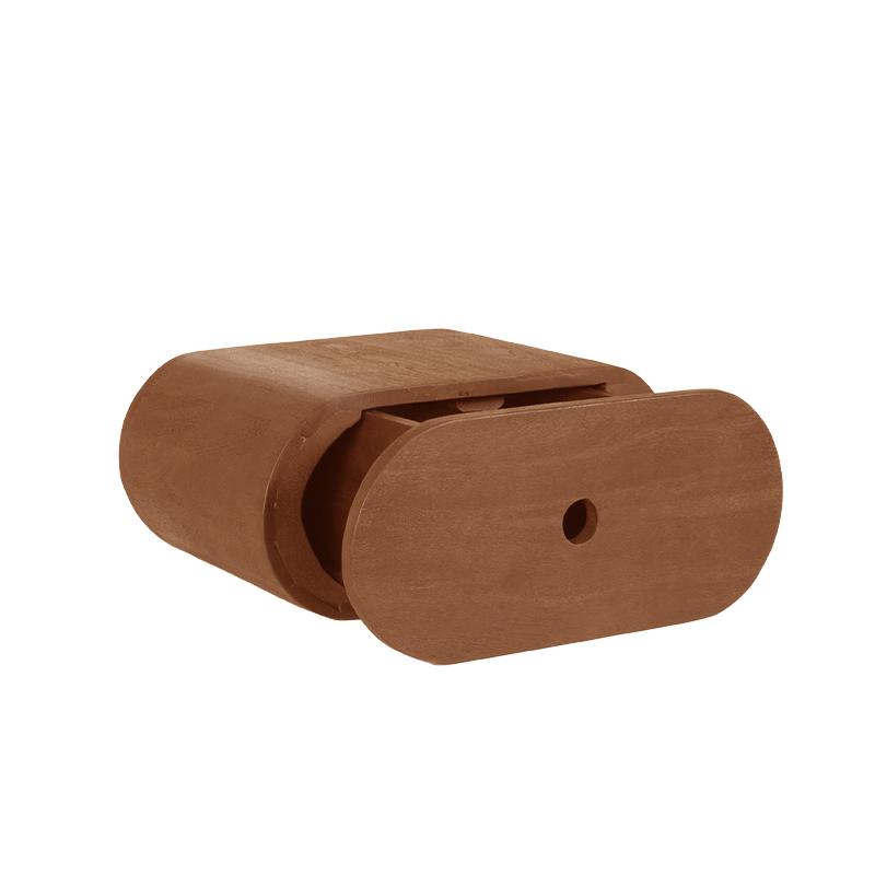  Bijzettafel Rise - Nature Smooth - Mangohout - 45 cm afbeelding 3