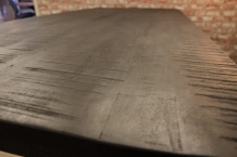 tafel mango zwart 180 cm