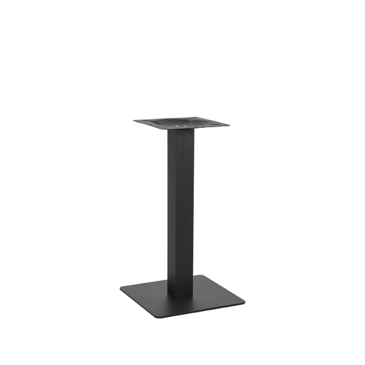  Poot Restauranttafel 40x40x71 cm - Zwart - Metaal afbeelding 1