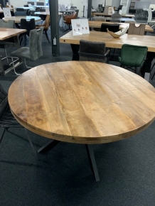 Ronde eettafel mango 110 cm