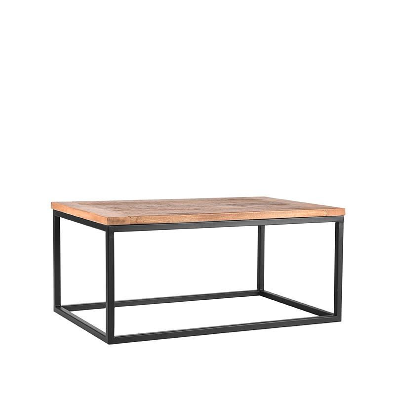  Salontafel Box - Rough - Mangohout - 100x65 cm afbeelding 1