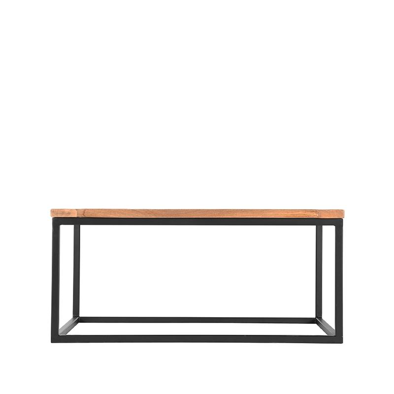  Salontafel Box - Rough - Mangohout - 100x65 cm afbeelding 3