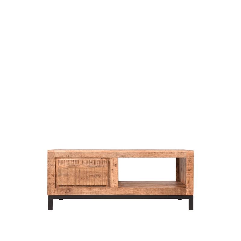  Salontafel Ghent - Rough - Mangohout - 110x60 cm afbeelding 6