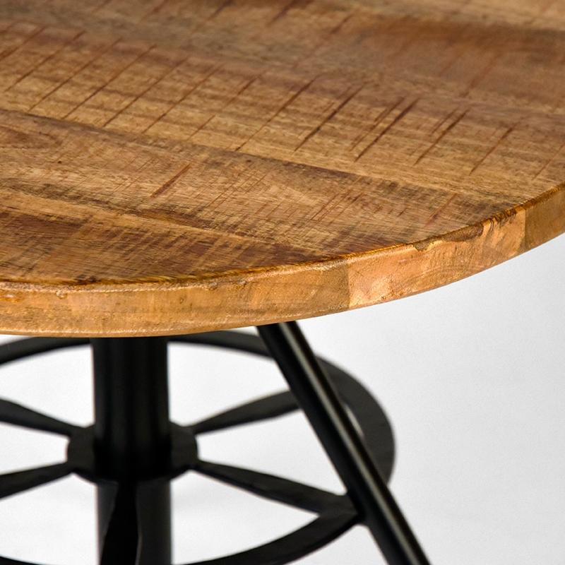  Salontafel Solid - Rough - Mangohout - Rond - 60 cm afbeelding 3