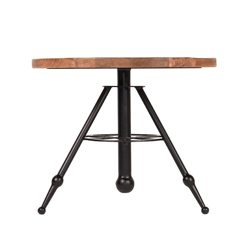  Salontafel Solid - Rough - Mangohout - Rond - 60 cm afbeelding 2