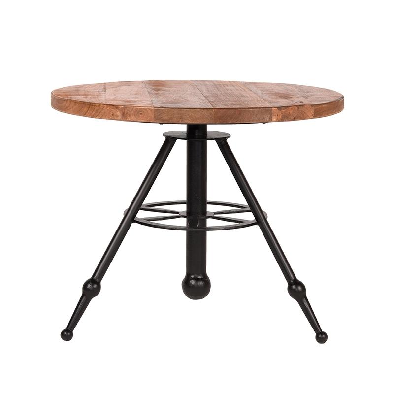  Salontafel Solid - Rough - Mangohout - Rond - 60 cm afbeelding 1
