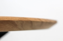 ronde acacia eettafel 125 cm