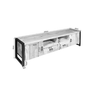 TV meubel Bas mango 200 cm