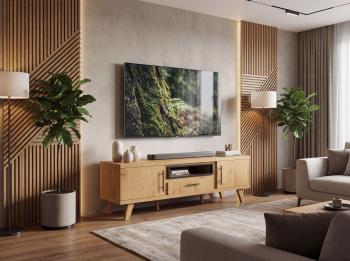 TV meubel eiken kleur 150 cm
