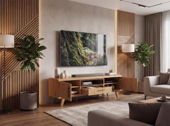 TV meubel eiken kleur 150 cm