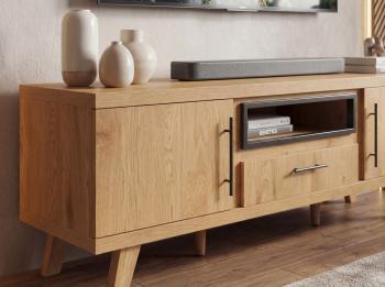 TV meubel eiken kleur 150 cm