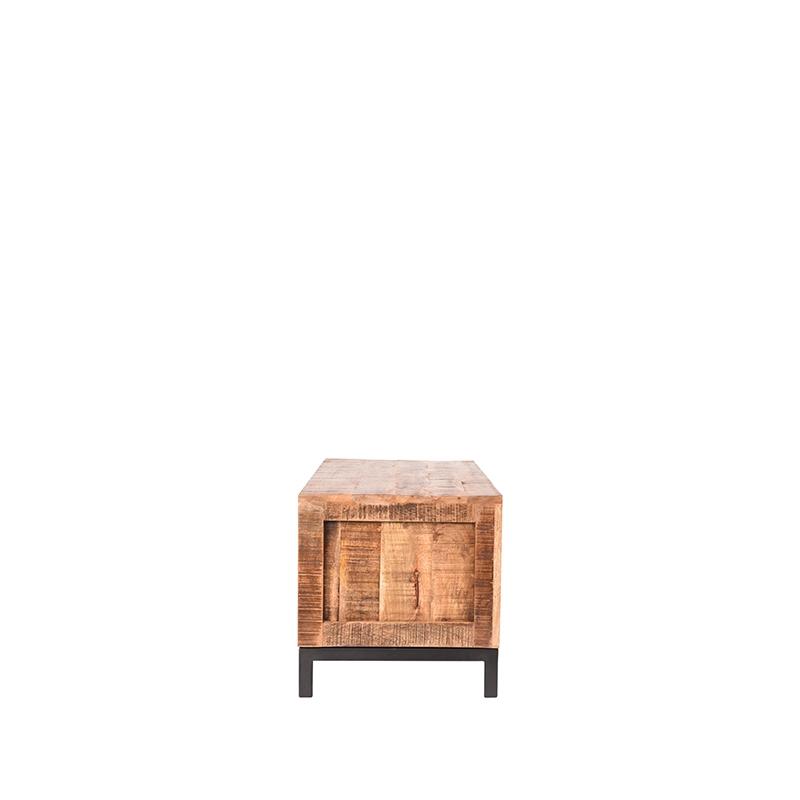  Tv-meubel Ghent - Rough - Mangohout - 120 cm afbeelding 5