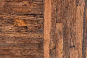 Uitschuifbare Eettafel donkerbruin 160-200 cm