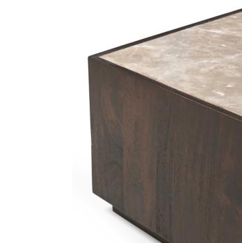 Salontafel set mango naturel