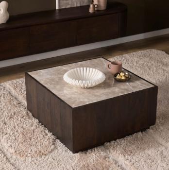Salontafel set mango naturel