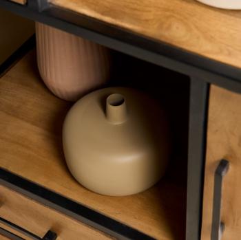Wandkast mango naturel bruin 90 cm