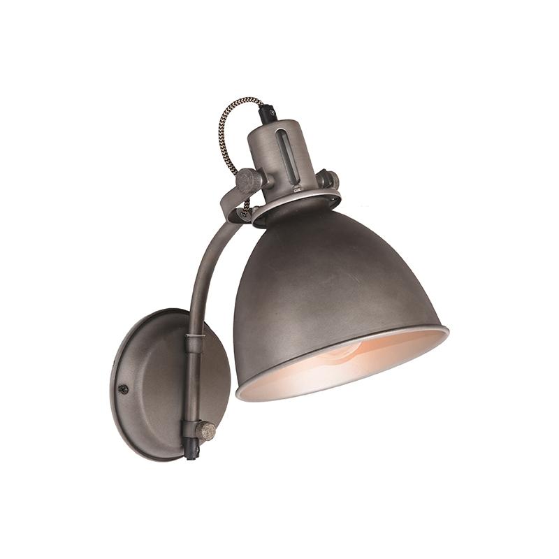  Wandlamp Spot - Burned Steel - Metaal afbeelding 1