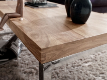 salontafel modern acacia