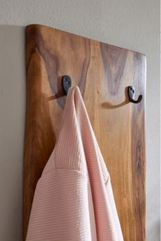 Kapstok Edge sheeshamhout 6 haken