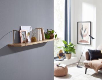 Wandschap mangohout 100 cm