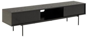 Zwart tv meubel 180 cm