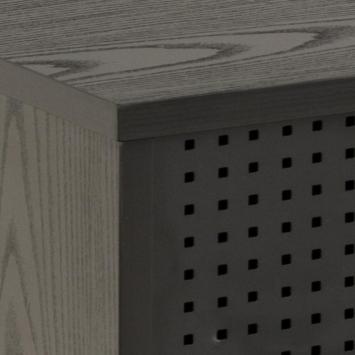 Zwart tv meubel 180 cm